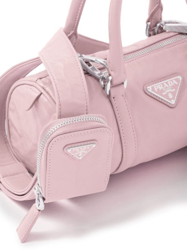 Prada logo-plaque tote bag - Image 3