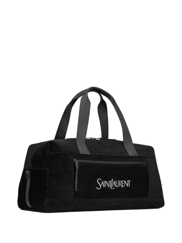 Saint Laurent large logo-print duffle bag - Image 3