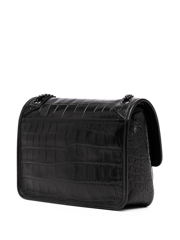 Saint Laurent Niki embossed shoulder bag - Image 3