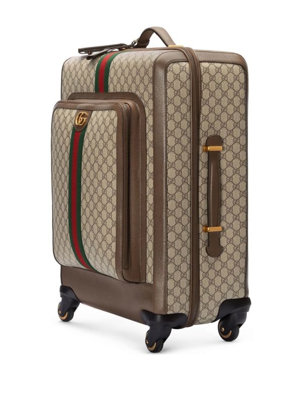 Gucci medium Ophidia GG Supreme Canvas suitcase - Image 3