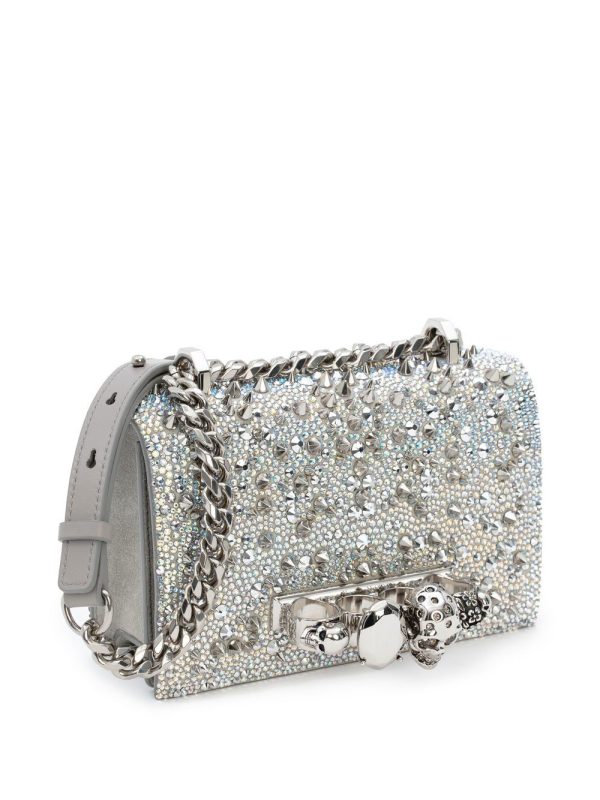 Alexander McQueen jewelled-mini bag - Image 4