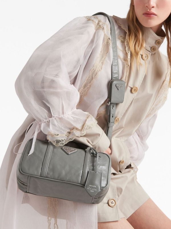 Prada Small leather top handle bag - Image 3