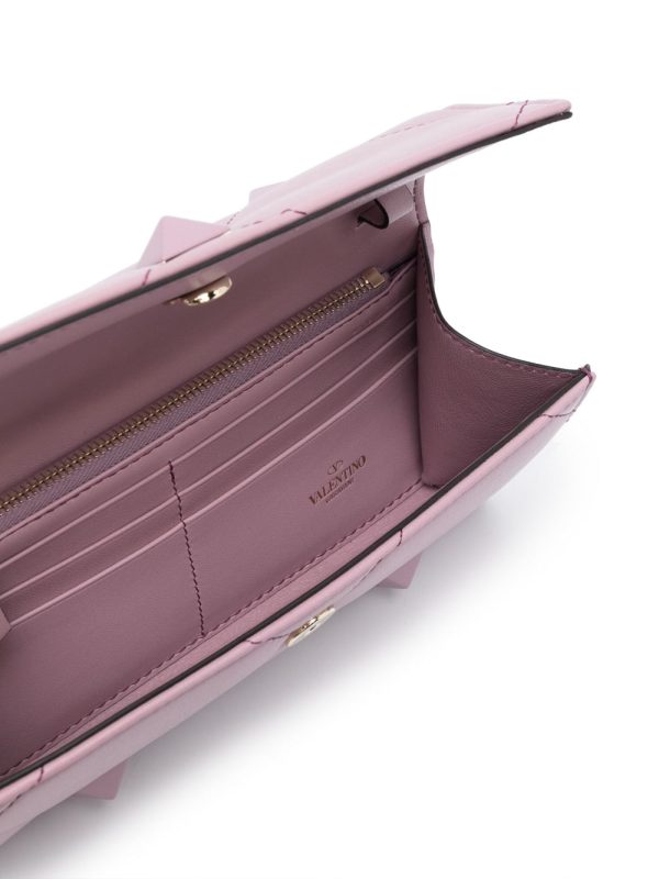 Valentino Garavani Roman Stud leather clutch bag - Image 3