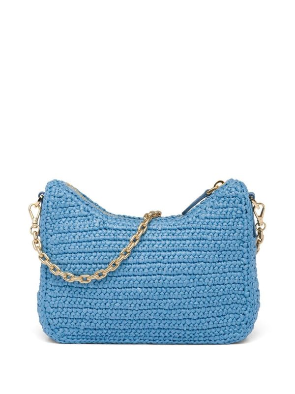 Prada Re-Edition 2005 crochet-knit shoulder bag - Image 3