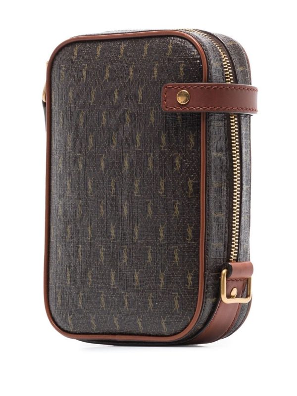 Saint Laurent monogram print crossbody bag - Image 3