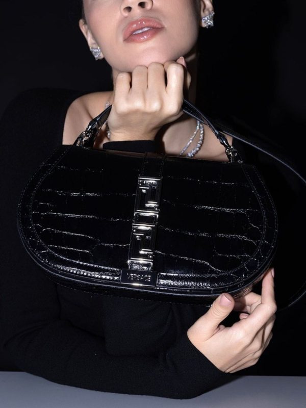 Versace Greca Goddess leather bag - Image 3