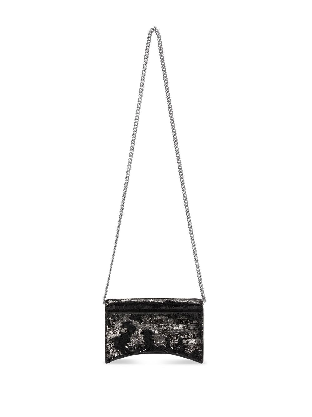 Balenciaga Hourglass sequin-detail chain wallet - Image 3