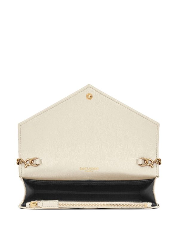 Saint Laurent small Cassandre leather clutch bag - Image 3