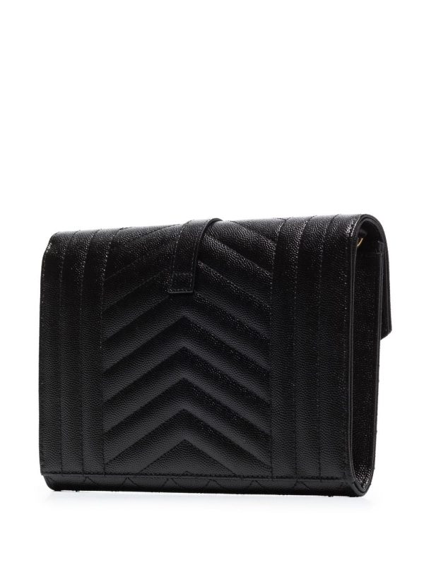 Saint Laurent Monogram envelope clutch bag - Image 3