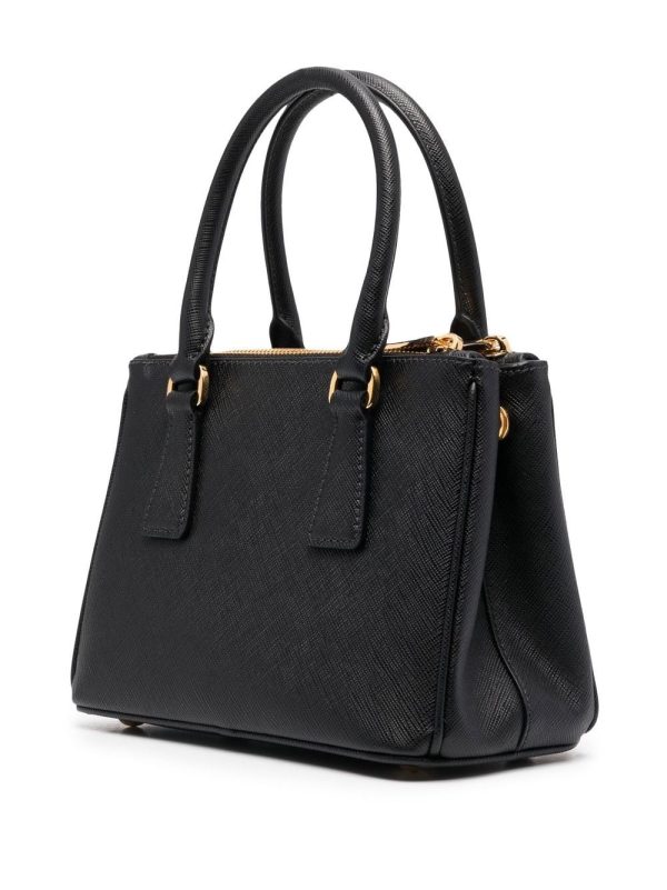 Prada logo-plaque tote bag - Image 3