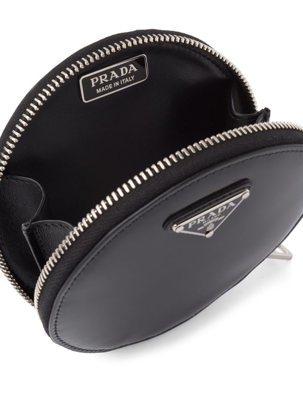 Prada mini leather pouch bag - Image 3
