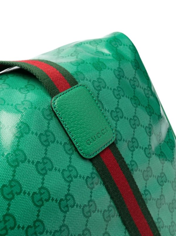 Gucci Jumbo GG leather holdall - Image 3