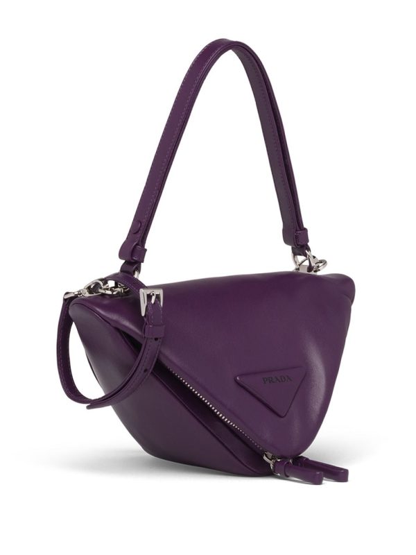 Prada logo-patch tote bag - Image 3