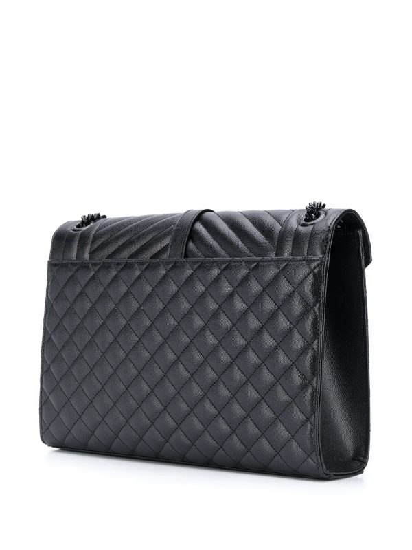 Saint Laurent Envelope quilted shoulder bag - Image 4