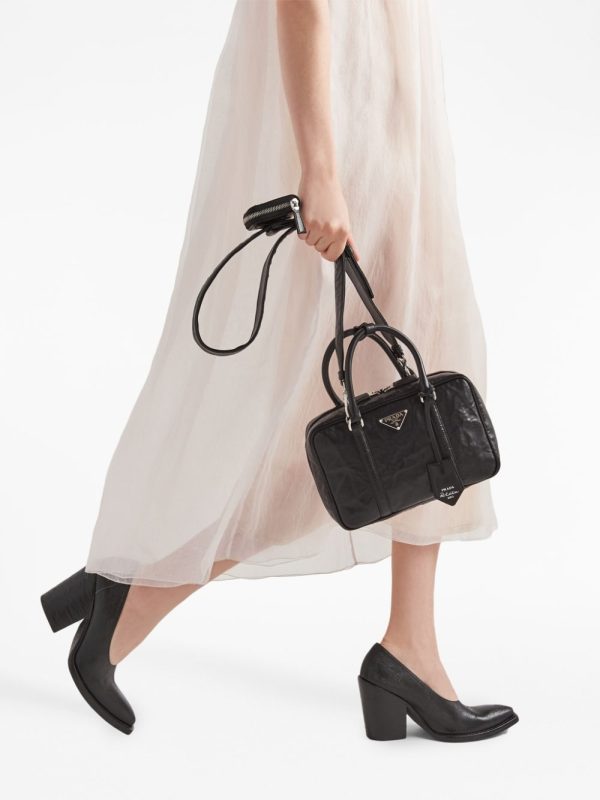Prada medium leather tote bag - Image 3