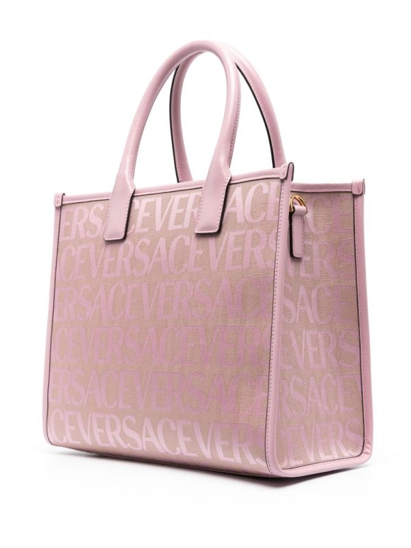 Versace small Versace Allover tote bag - Image 3