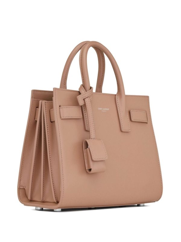 Saint Laurent small Sac de Jour leather tote bag - Image 3