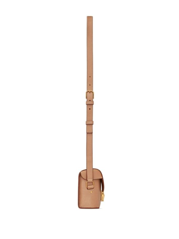 Saint Laurent logo-engraved leather crossbody bag - Image 3