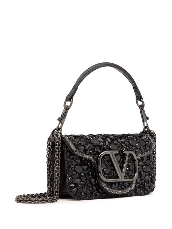 Valentino Garavani Locò embellished shoulder bag - Image 4