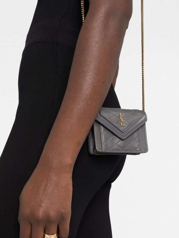 Saint Laurent Gaby micro quilted bag - Image 3