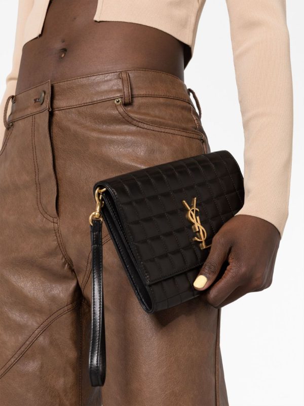 Saint Laurent Cassandre leather pouch - Image 3
