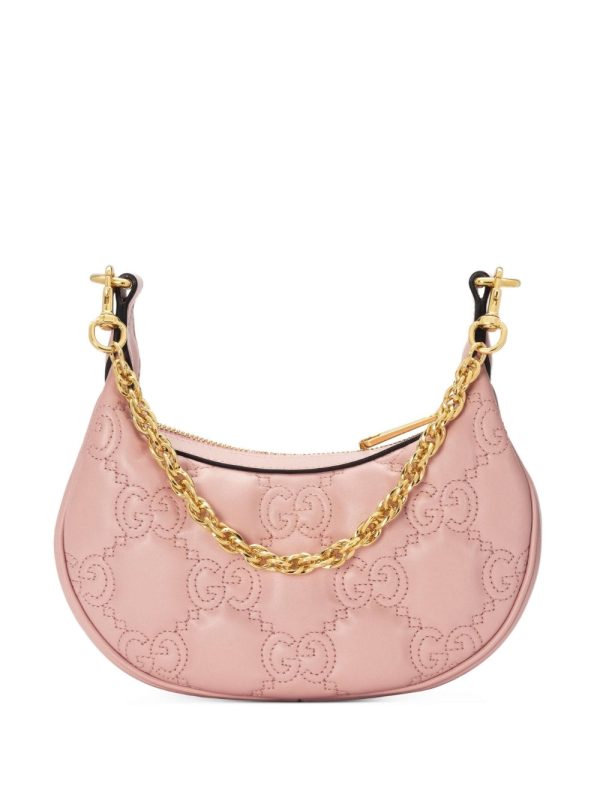 Gucci GG Matelassé half-moon shaped bag - Image 3