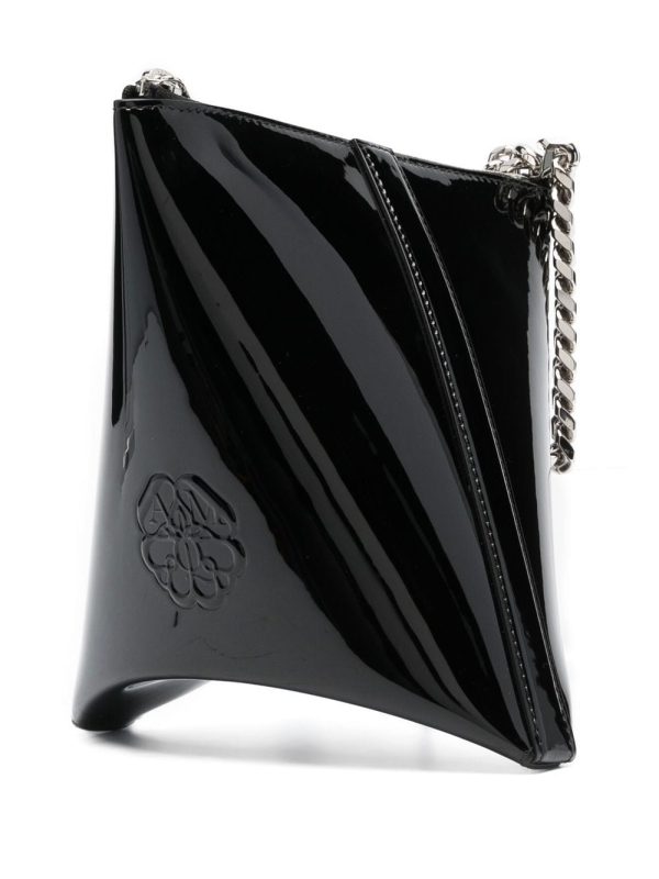 Alexander McQueen Curve leather pouch - Image 4