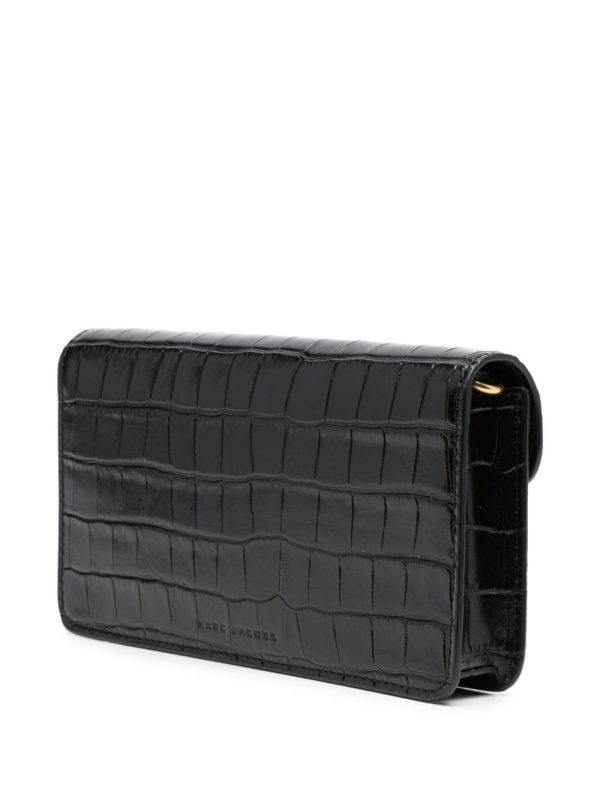 Marc Jacobs The Croc-Embossed Longshot chain wallet - Image 3