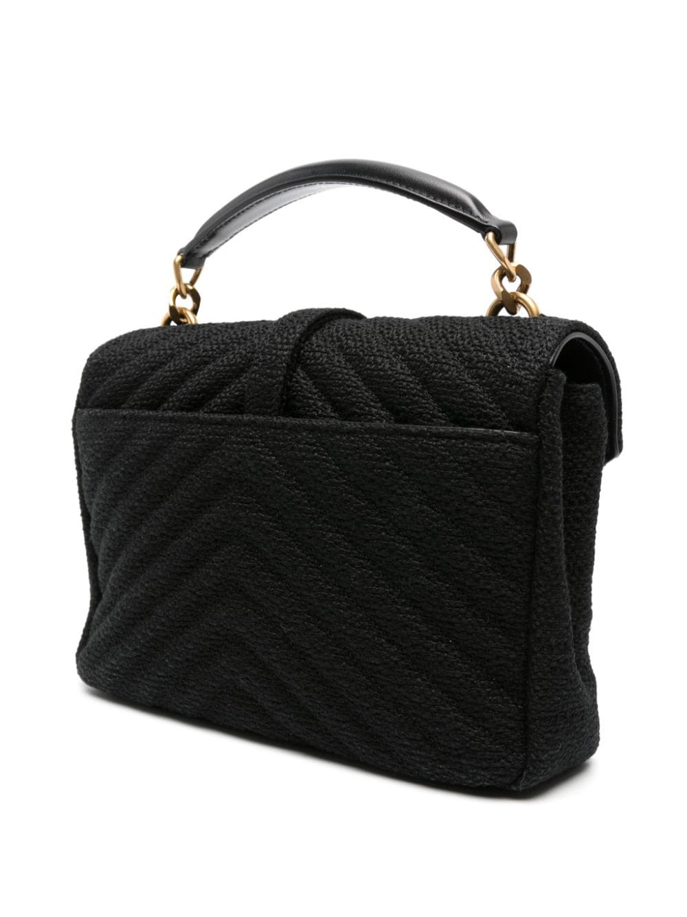 Saint Laurent medium College bouclé tote bag - Image 3