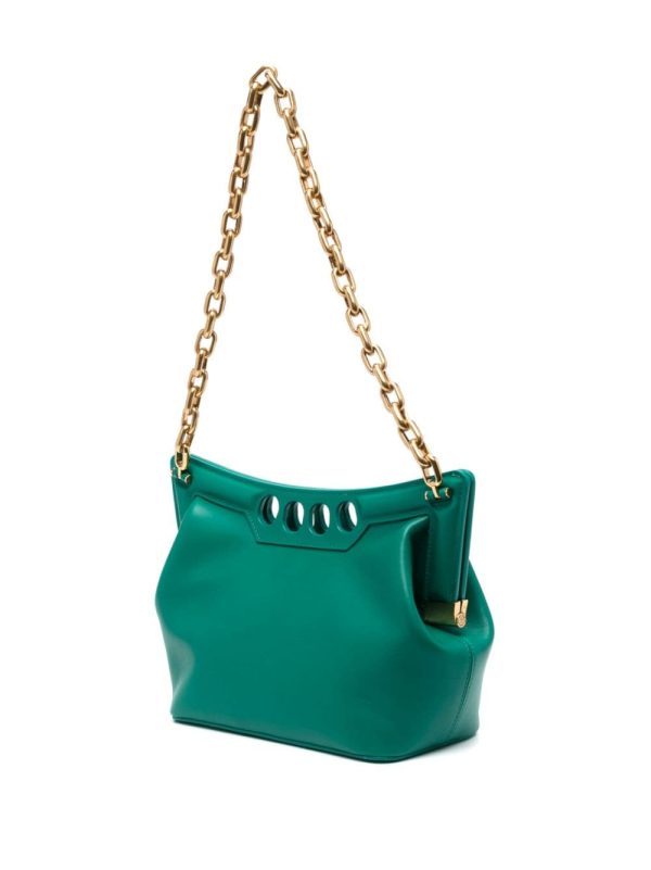 Alexander McQueen small The Peak leather shoulder bag - Image 3
