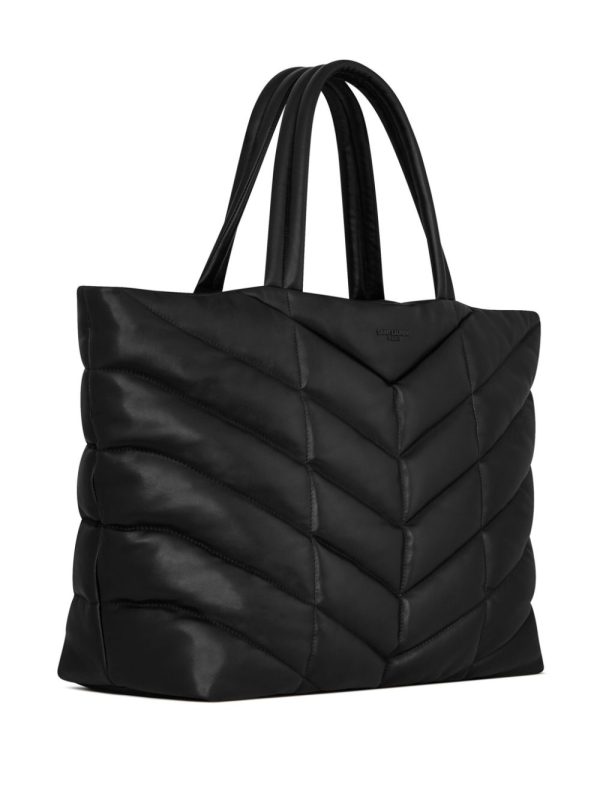 Saint Laurent Puffer leather tote bag - Image 3