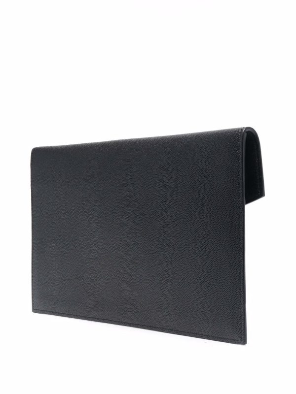 Saint Laurent Uptown YSL-plaque pouch - Image 3