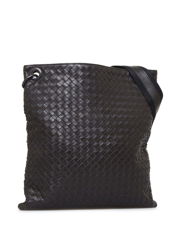 Bottega Veneta   Intrecciato leather crossbody bag - Image 3