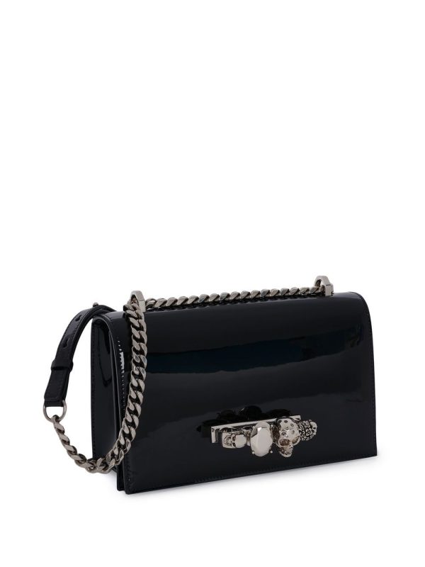 Alexander McQueen Jewelled four-ring handle satchel - Image 4
