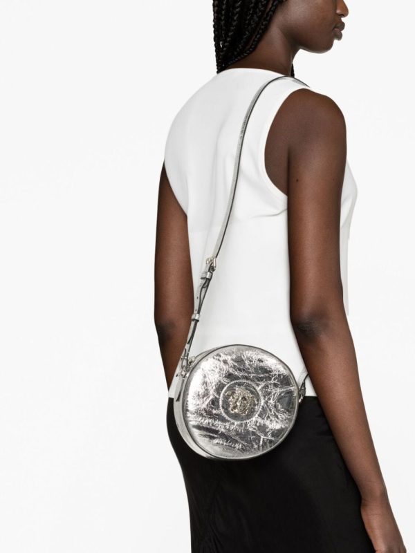 Versace La Medusa leather crossbody bag - Image 3