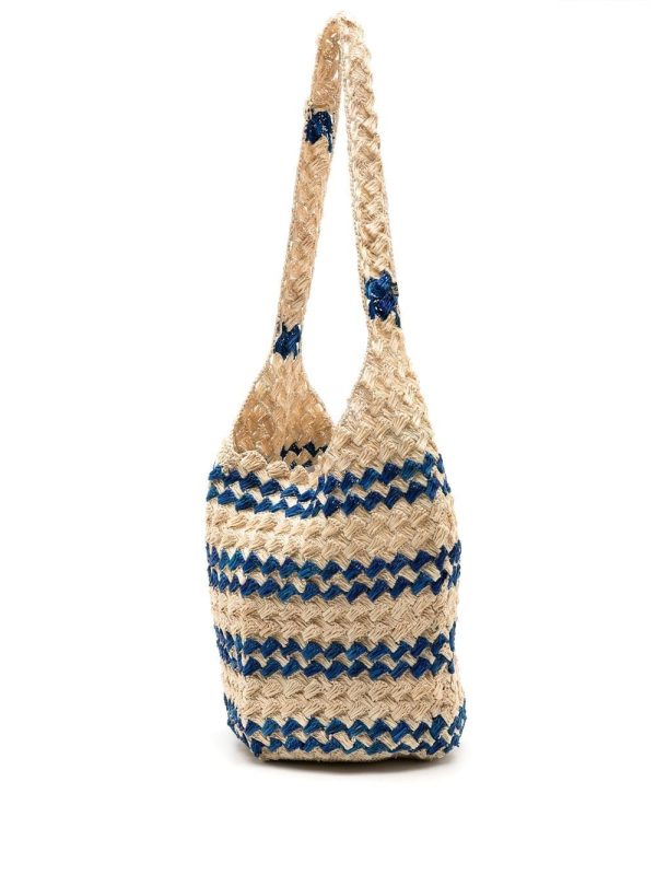 Nannacay Santa Isabel straw shoulder bag - Image 3