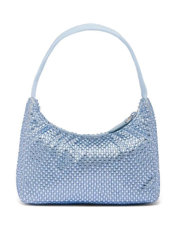 Prada Re-Edition 2000 crystal-embellished mini bag - Image 3
