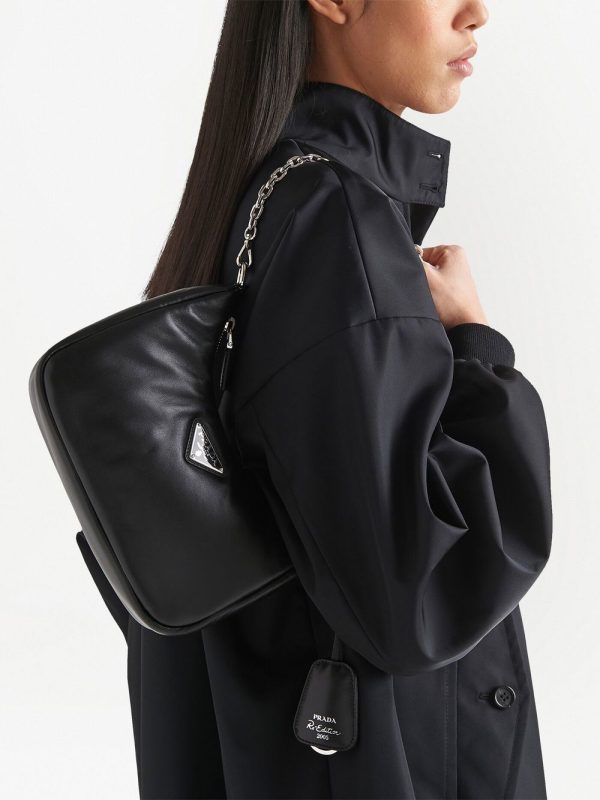 Prada Re-Edition 2005 padded leather shoulder bag - Image 3