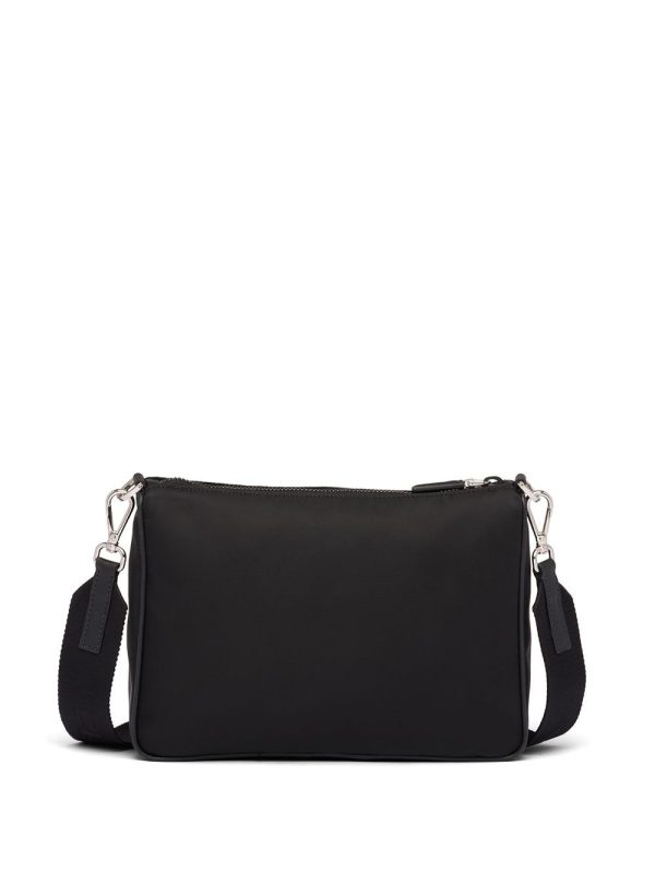 Prada logo-plaque shoulder bag - Image 3