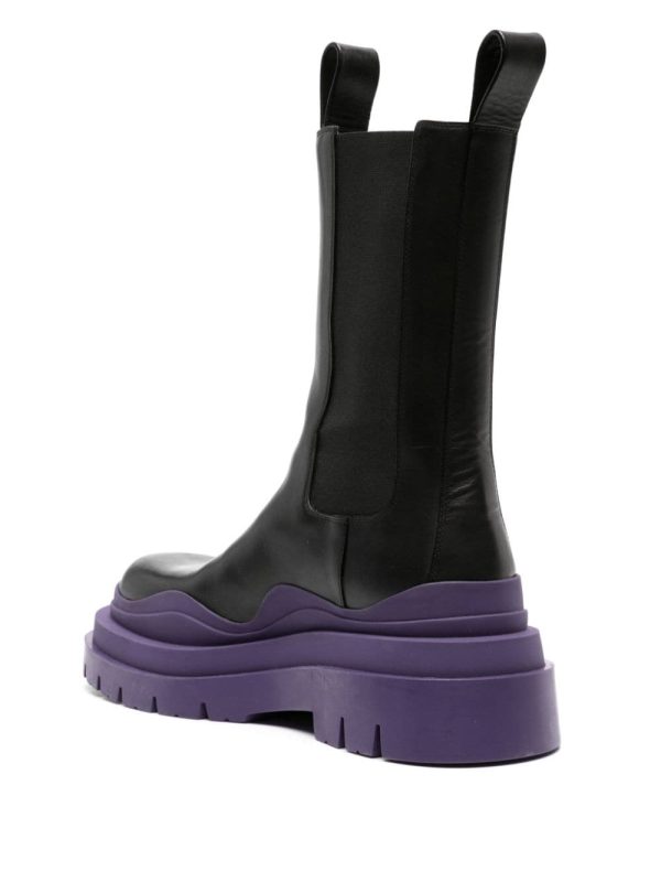 Bottega Veneta  Tire leather Chelsea boots - Image 3