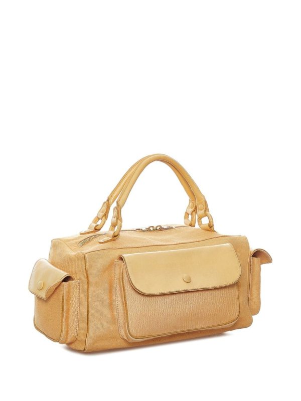 Bottega Veneta  two-way canvas handbag - Image 3