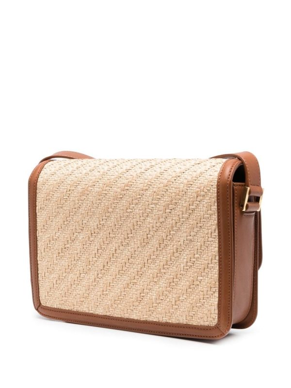 Saint Laurent Solferino raffia shoulder bag - Image 3