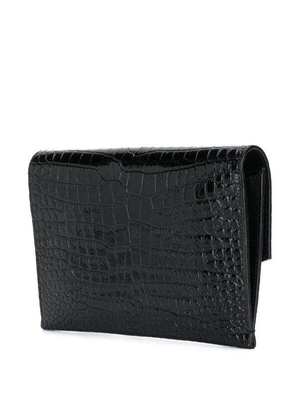 Saint Laurent Monogram envelope clutch bag - Image 3