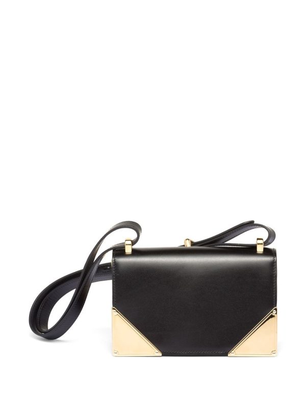 Prada leather shoulder bag - Image 3