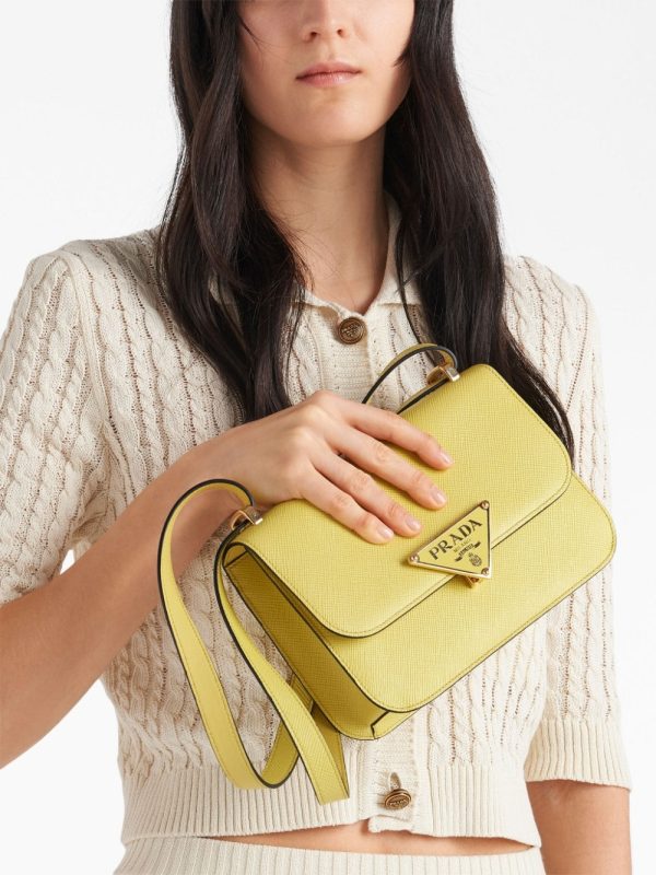 Prada Prada Emblème Saffiano shoulder bag - Image 3