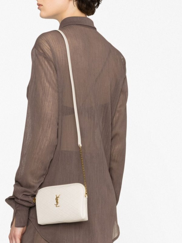 Saint Laurent Gaby quilted-leather crossbody bag - Image 3