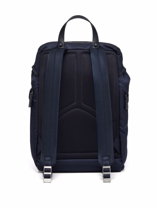 Prada Re-Nylon triangle logo backpack - Image 3