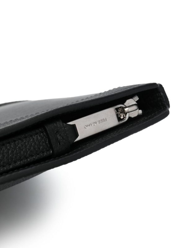 Ferragamo cut-out detail leather portfolio case - Image 3