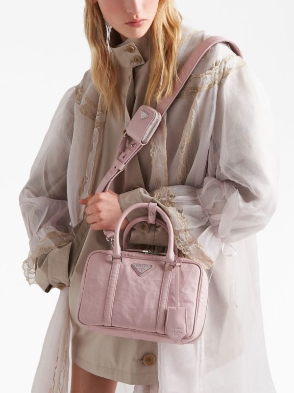 Prada medium leather tote bag - Image 3