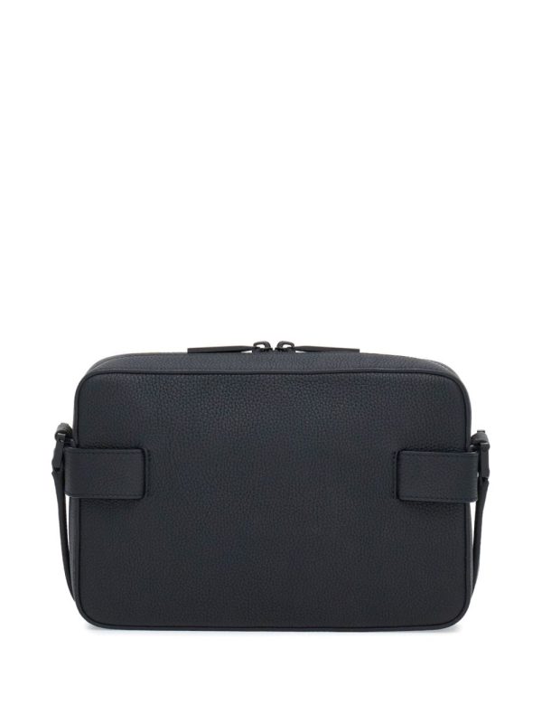 Ferragamo Gancini buckle embellished leather shoulder bag - Image 3